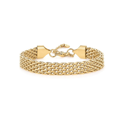 PAVOI Chunky Chain Bracelet, 14K Gold Plated, Yellow Gold