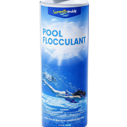 SUMMERBUDDY Swimming Pool Flocculant, Easy to Use，Works with Any Pool Type