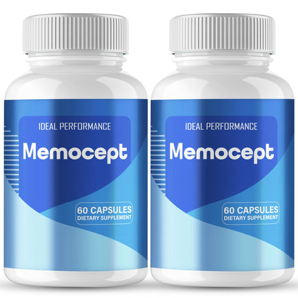 IDEAL PERFORMANCE Memocept Capsules, Memocept Pills Reviews (2 Pack)