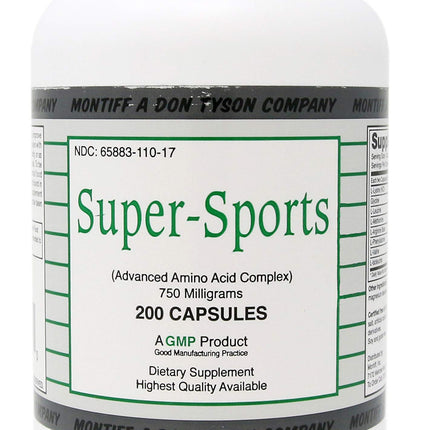 Super Sports 750 mg 200 Capsules