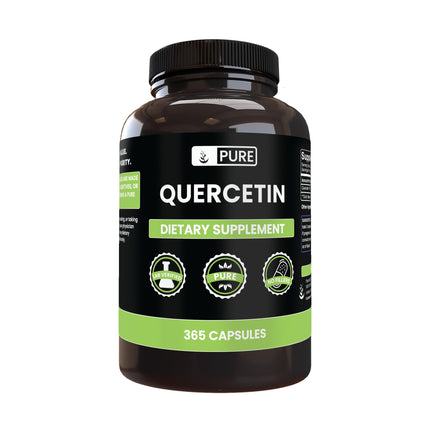 Pure Original Ingredients Quercetin (365 Capsules) Always Pure, No Additives Or Fillers, Lab Verified