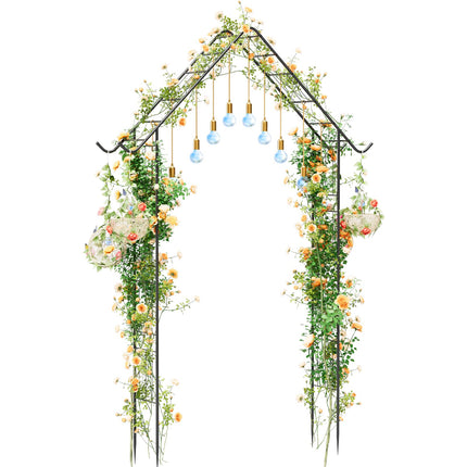 Heavy Duty Garden Arch Trellis for Climbing Plants Garden Arbor Arches