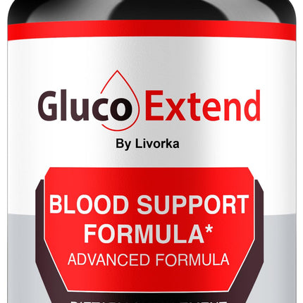 Gluco Extend - Gluco Extend Capsules Supports Healthy Levels All Natural Ingredients, GlucoExtend Pills Maximum Strength, Glucoextend Advanced Supplement Formula, 60 Capsules for 1 Month
