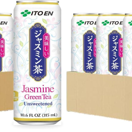 Ito En Jasmine Green Tea, Unsweetened, 10.6 Ounce (Pack of 24)