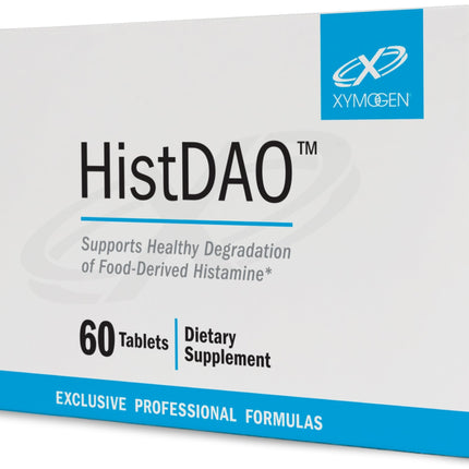 XYMOGEN HistDAO - DAO Enzyme Supplement for Digestive Health Support* - Diamine Oxidase from Pig Kidney Extract - 20,000 HDU Per Serving - Gluten-Free & Dairy-Free - 60 Tablets