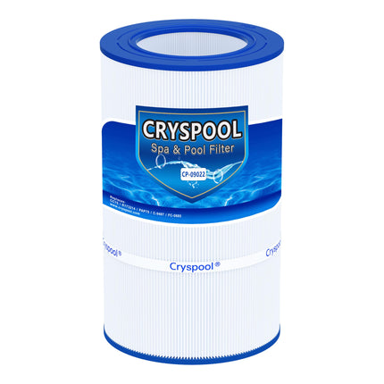 Cryspool® 09022 Filter Compatible with Clean & Clear 75, CC75, PAP75, R173214, 59054100, C-9407, FC-0685, 75 Sq. Ft Pool Filter Cartridge, 1 Pack