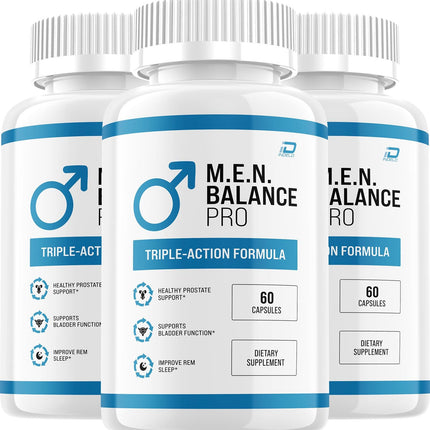 M.E.N Balance Pro Supplement – M.E.N BalancePro Capsule Advanced Formula Supplements Health Reviews (3 Pack - 180 Capsules)