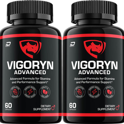 Vigoryn Advanced Formula Supplement, Vigoryn Pills for Men Reviews, 2 Pack, 120 Capsules