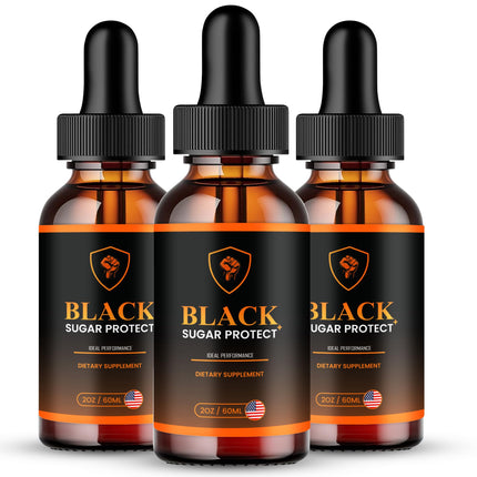 IDEAL PERFORMANCE Black Sugar Protect Drops, BlackSugarProtect Droppers Reviews (3 Pack)