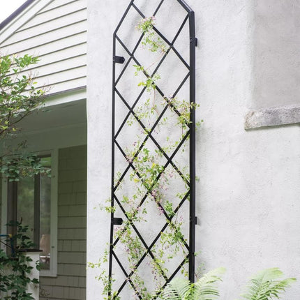 Gardener's Supply Company Lattice Gable Wall Trellis, 32" W x 113.5" H