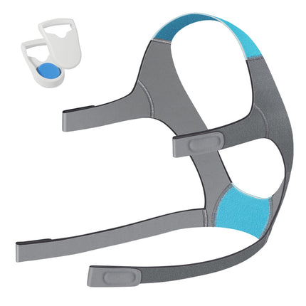 AHIYIYI AirFit/AirTouch F20 Headgear for ResMed Full Face Mask, CPAP Replacement Headgear Strap with Clips, Adjustable and Comfortable, Large, 1 Pack