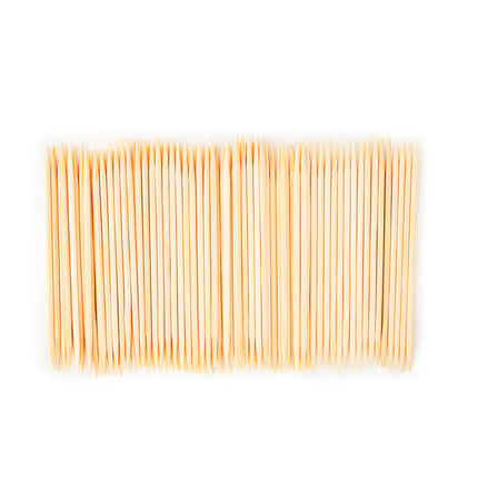 HOPELF Bamboo Toothpicks for Teeth Cleaning, Appetizer, Olive, Barbecue, Fruit, Double-Points Wooden Toothpick.1200 Count