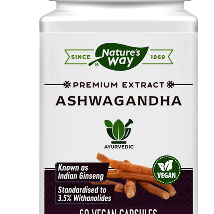 Nature's Way - Ashwagandha, 60 veggie caps