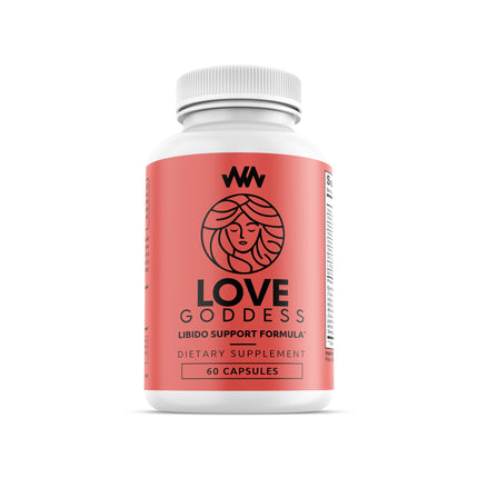 Womens Supplement That Boosts Libido | Enhance Intimacy, Passion and Desire | Miura Puama for Female Specific Arousal | Love Goddess | Vitamin | Warped Wellness