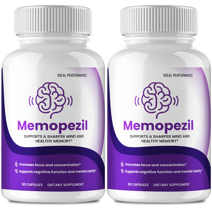 IDEAL PERFORMANCE Memopezil Capsules, Memopezil Pills Reviews (2 Pack)