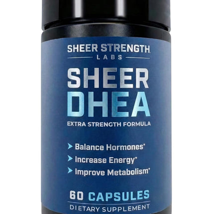 DHEA Supplement for Men DHEA 100mg - Pure DHEA Supplement for Men for Strength and Hormone Balance - DHEA for Women and Men - High Purity Enhanced Absorption 60 SV USA
