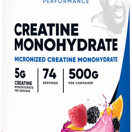 Nutricost Creatine Monohydrate Powder (Shaq's Berry Blast, 500 Gram) - Micronized Creatine Supplement, Vegan, GMO-Free, Gluten-Free, 74 Servings