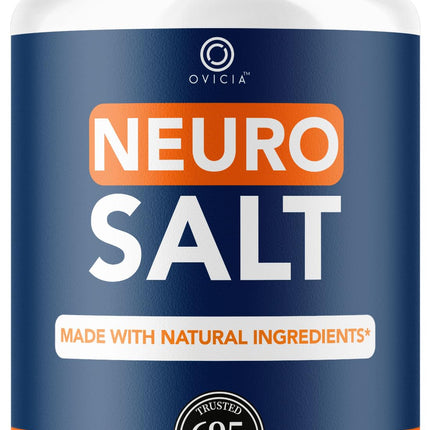 Neuro Salt Capsules - Official NeuroSalt Pills Advanced Premium Formula Support Maximum Strength, All Natural Ingredients Vitamins for Overall Health & Wellness, 60 Capsules for 1 Month