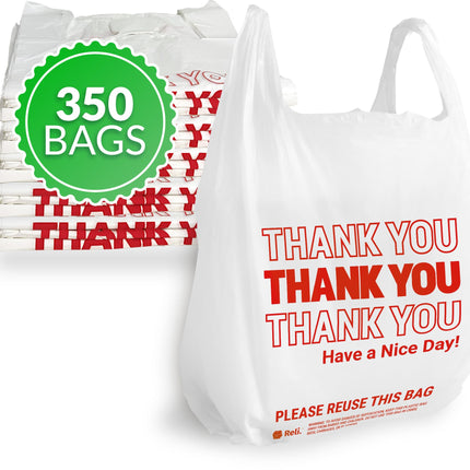 Reli. Thank You Plastic Bags (350 Count)