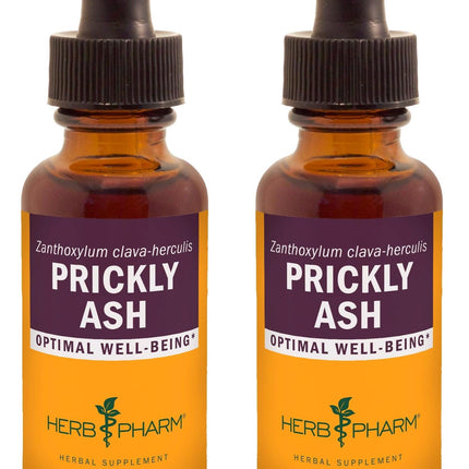 Herb Pharm Prickly Ash Liquid Extract - 1 Ounce (Pack of 2)