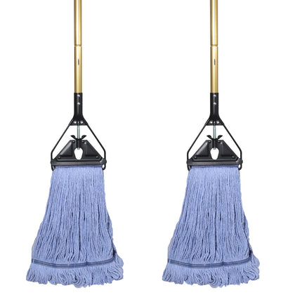Midoneat Commercial Industrial Heavy Duty Mop with Long Handle,2packs