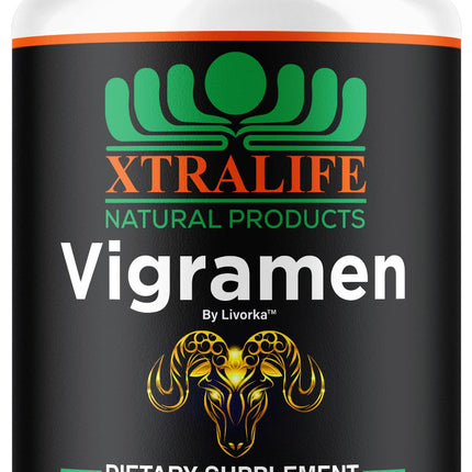 LIVORKA Vigramen Pills for Men, Vigramen Pills, Official Vigramen Pills for Men Original Pills, Vigramen Capsules - All Natural Formula, Vigramen Supplement Support Pills, 60 Capsules for 1 Month