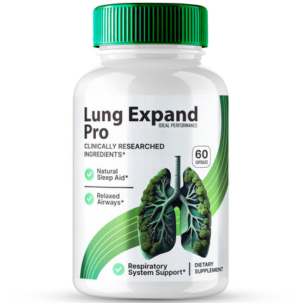 Lung Expand Pro Blood Capsules, LungExpand Pro Blood Formula Support Supplement Pills, Premium Formula for Healthy Circulation & Stable Levels, All Natural LungExpandPro Health Reviews (60 Capsules)
