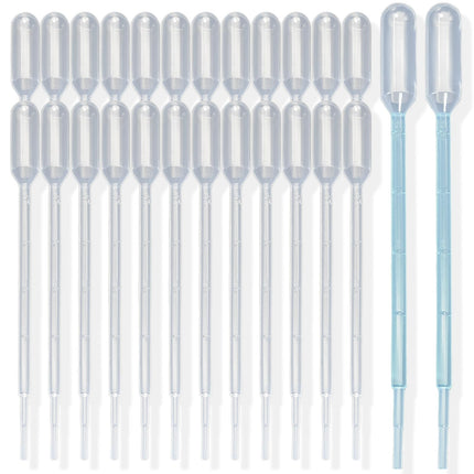 Zkupanx 1mL Pipettes Dropper 100PCS Disposable Plastic Transfer Pipettes
