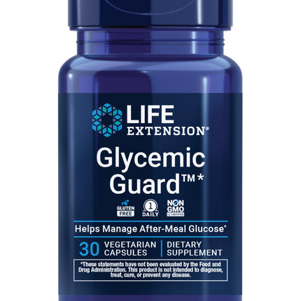 Life Extension Glycemic Guard™, Clove Extract, Maqui Berry (Aristotelia chilensis), Helps Maintain Already Healthy glycemic Balance, Vegetarian, Gluten-Free, 1-Daily, Non-GMO, 30 Capsules