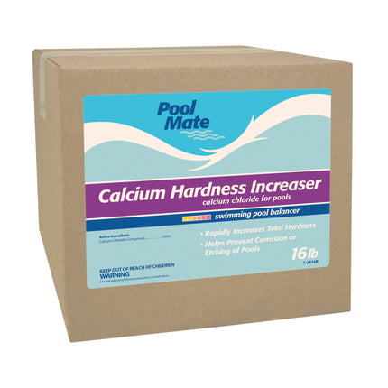 Pool Mate 16-Pounds Premium Calcium Hardness Increaser for Pools, 100% Calcium Chloride