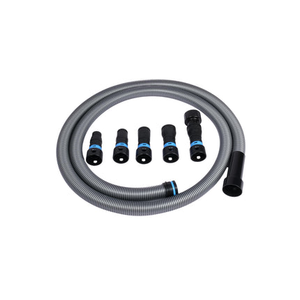 Cen-Tec Systems 94698 Quick Click 10 Ft. Hose for Home and Shop Vacuums with Expanded Multi-Brand Power Tool Adapter Set for Dust Collection