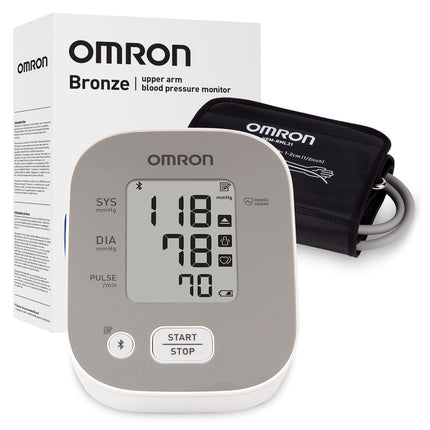 OMRON Bronze Blood Pressure Monitor & Upper Arm Blood Pressure Cuff