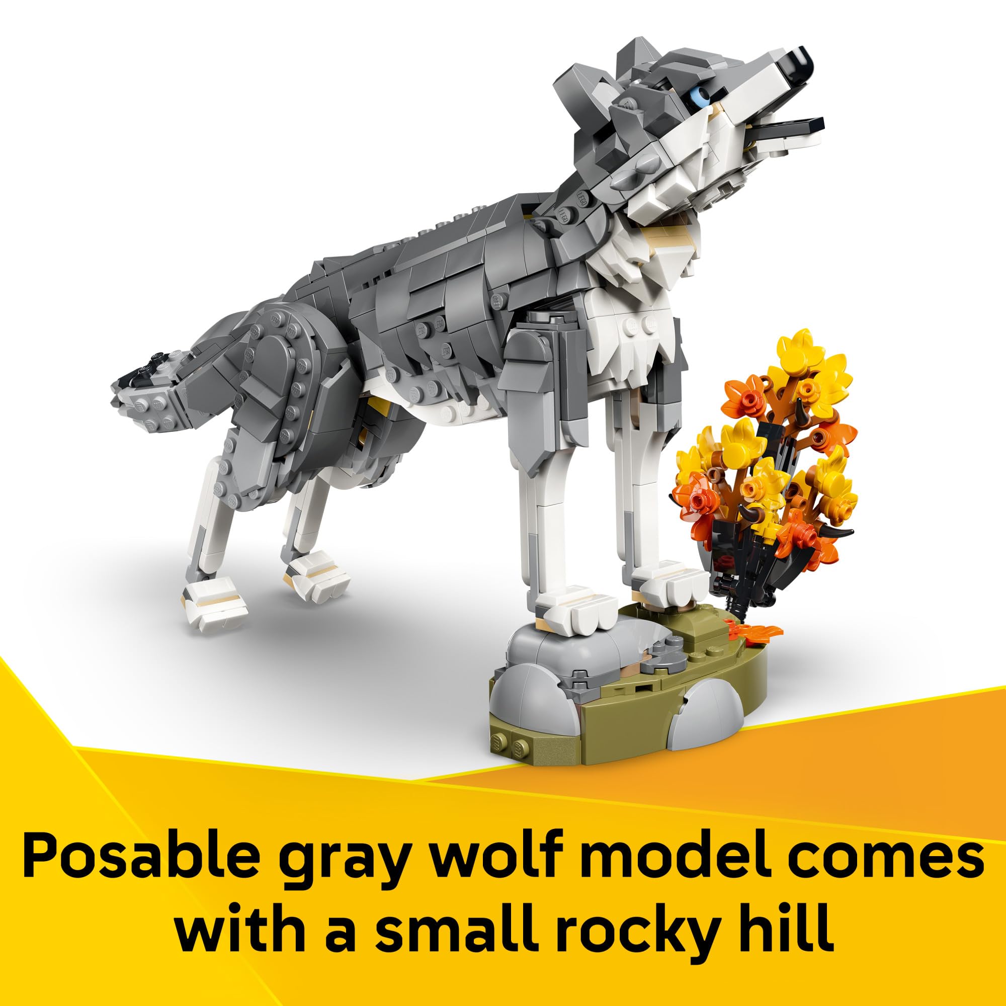 LEGO Creator 3 in 1 Forest Animals: Gray Wolf 31393 – Organic Dreaming