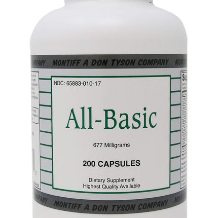 All Basic 677 mg 200 Capsules