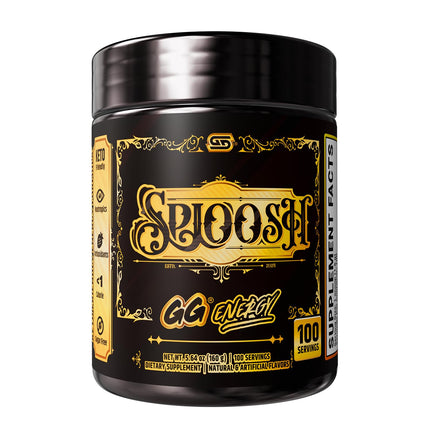 Gamer Supps GG Energy - Sploosh by CottontailVA (100 Servings) - Keto Friendly Gaming Energy and Nootropic Blend, Sugar Free + Caffeine + Vitamins + Immune Support, Powder Drink