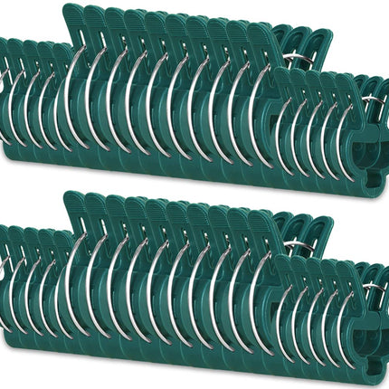 Yinghezu 120 Pcs Plant Support Clips,Tomato Plant Clips 2 Sizes in one Pack