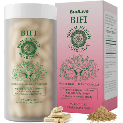 BudLive Beef Organ Supplement for Women – 100% Grass-Fed & Pasture Raised [Ovary, Liver, Spleen, Kidney & Heart] Primal Nutrition for Hormone Support, Energy & Wellness, 90 Capsules