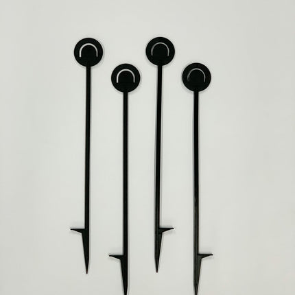Lawn Treatment Application Plastic Stakes (Premium Style Stakes / 500 pc. Pack)