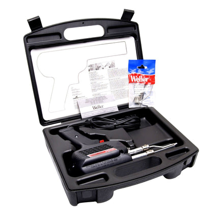 Weller 260 Watt & 200W Professional Soldering Gun Kit with Three Tips and Solder in Carrying Case | D550PK
