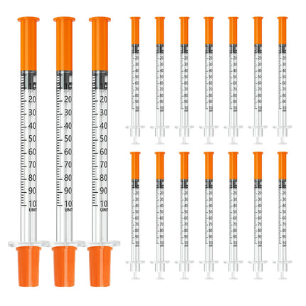 jeringas 1ml/cc 29G 5/16" (8mm), Individually Wrapped, Box of 100