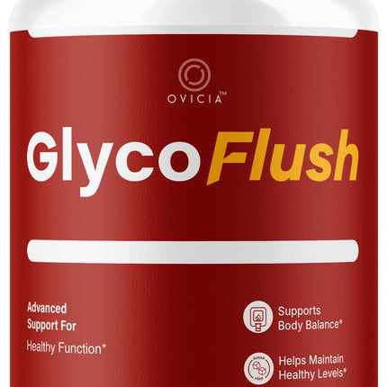 GlycoFlush - GlycoFlush Capsules Advanced Formula All Natural Ingredients Support Daily Pills Maximum Strength Vitamins for Health and General Wellness Reviews, 60 Capsules for 1 Month