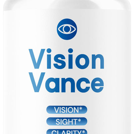 VisionVance Capsules - Official VisionVance Pills Advanced Premium Formula Support Maximum Strength, All Natural Ingredients Vitamins for Overall Health & Wellness, 60 Capsules for 1 Month