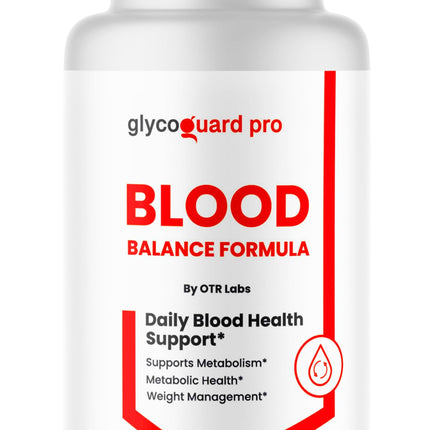 Glyco Guard Blood Balance, Official Glucose Guard Pills Advanced Formula Gotas Daily Support Supplement - All Natural for Overall Health & Wellness, 60 Capsules, 1 Month Supply