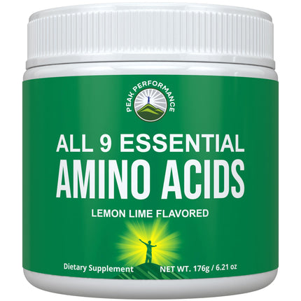 All 9 Essential Amino Acids Powder. Pre + During + Post Workout with EAAs + BCAAs for Energy, Muscle Growth, and Recovery. Non-GMO BCAA and EAA Powders for Men + Women. 3rd Party Tested. Lemon Lime