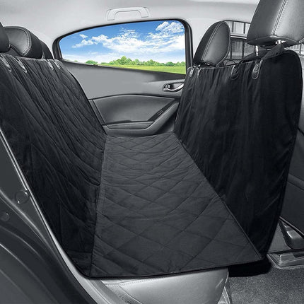 MEKBOK Dog Seat Cover Car ，Seat Cover for Pets 100% Waterproof Pet Seat Cover Hammock 600D ，Heavy Duty Scratch Proof Nonslip Durable Soft Pet Back Seat Covers for Cars Trucks and SUVs