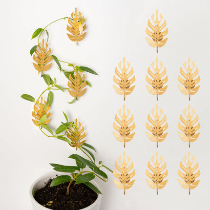 GOOOXIM 15 Pack Money Plant Hooks for Wall - Indoor Pothos Plant Support