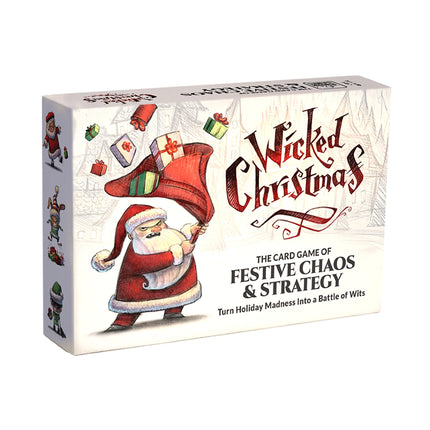 Wicked Christmas – Hilarious Christmas Card Game for Families & Friends | Ages 7+, 3–6 Players, Great Secret Santa Gift & Stocking Stuffer
