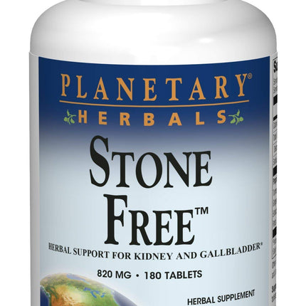 Planetary Herbals Stone Free 820 mg Herbal Support for Kidney and Gallbladder 180 Tablet