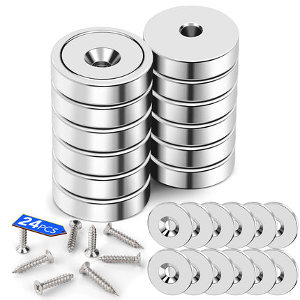LOVIMAG Magnets Neodymium Magnet 30LBS Strong Heavy Duty Rare Earth 12P