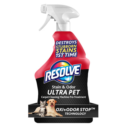Resolve Ultra Pet Carpet Cleaner Spray, Pet Stain Remover, 32oz